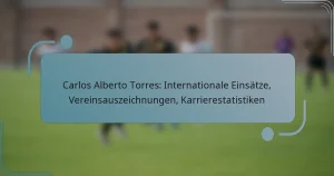 Carlos Alberto Torres: Internationale Einsätze, Vereinsauszeichnungen, Karrierestatistiken