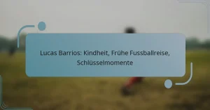Lucas Barrios: Kindheit, Frühe Fussballreise, Schlüsselmomente