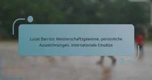 Lucas Barrios: Meisterschaftsgewinne, persönliche Auszeichnungen, internationale Einsätze